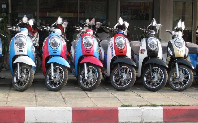 Motorbike Rental Shop Phuket
